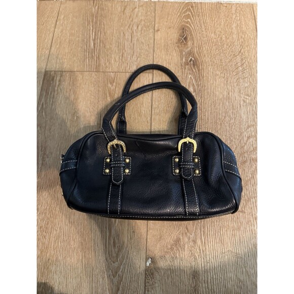 Dooney & Bourke Handbags - Dooney & Bourke Black Pebbled Leatther Handbag Purse Over Shoulder